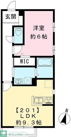 スカイ・フラワーの物件間取画像